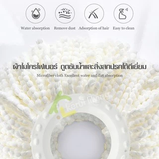 Softkiss ไม้ถูพื้น ไม้ม็อบ ม็อบถูพื้น พร้อมผ้าม็อบไมโครไฟเบอร์