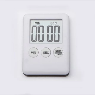 นาฬิกาจับเวลาดิจิตอลหน้าจอ Lcd มีแม่เหล็ก (แบบบาง) สําหรับใช้ในการทําอาหารเบเกอรี่