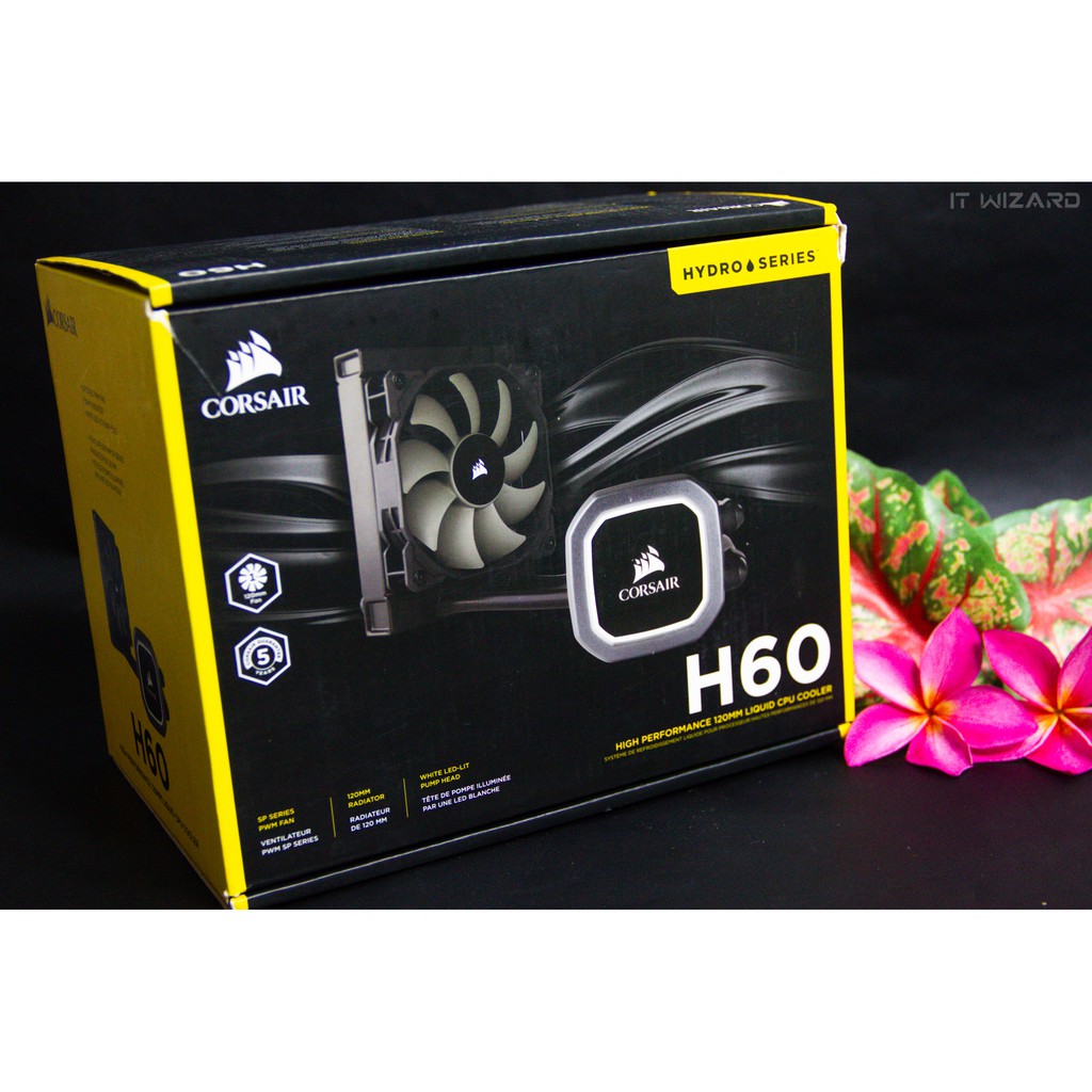 Corsair H60 (2018 Edition) 120mm Liquid CPU Cooler