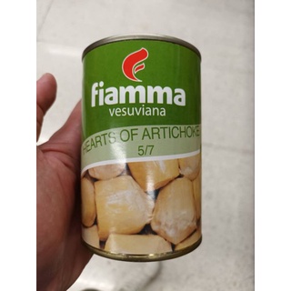 Fiamma Hearts Of Artichoke แกนกลางดอกอาร์ติโชคในน้ำปรุงรส 400 กรัม ราคาพิเศษ 