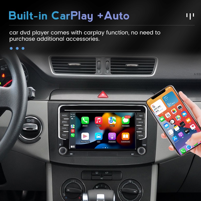 B2Din Android 11 Car Multimedia Player Radio Stereo For ...