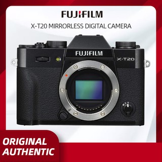 FUJIFILM X-T20 Mirrorless Digital Camera Only Body (KIT BOX) Black