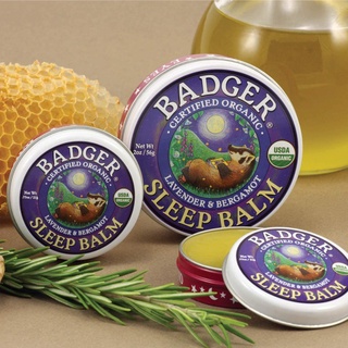 [พร้อมส่ง] นำเข้าจากอเมริกา ของแท้ 100% บาล์มอโรม่าออแกนิค Badger Company Organic Sleep Balm