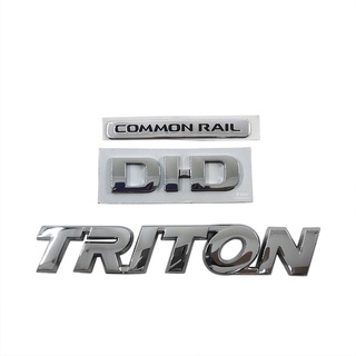 สติกเกอร์ตราสัญลักษณ์ ABS COMMON RAIL DID TRITON 1 ชิ้น สําหรับตกแต่งรถยนต์ Mitsubishi DID COMMON RAIL TRITON