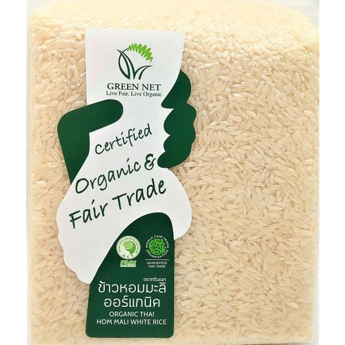 กรีนเนทข้าวหอมมะลิ   ออร์แกนิค  Organic Thai Hom Mali White Rice
