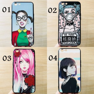 Oppo A71 เคสสกรีนลายเส้นนูนผู้หญิง Vol.1