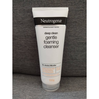 Neutrogena Deep Clean Gentle Foaming Cleanser 8% Amino นูโทร…