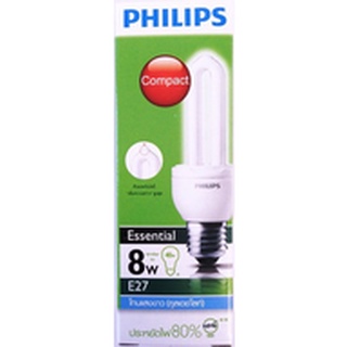 Therichbuyer  หลอดประหยัดไฟ กำลัง 8 วัตต์ Cool Day Light PHILIPS รุ่น E-Saver 8W/CDL