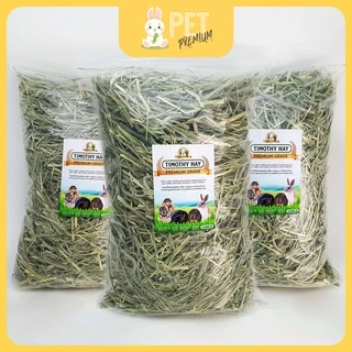 หญ้าทิมโมธี เกรดพรีเมี่ยม ร่อนฝุ่น1กิโล ใบเขียว หอม ดอกเยอะTimothy Hay หญ้ากระต่าย