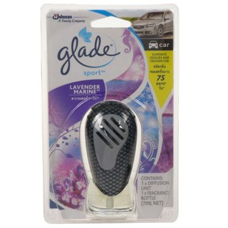 น้ำหอมปรับอากาศในรถยนต์ GLADE สปอร์ต ลาเวนเดอร์ 7 มล.