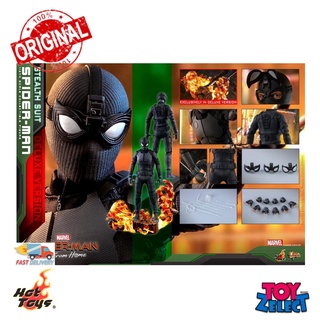 พร้อมส่ง+โค๊ด Spider Man: Far From Home 1/6 Scale (Stealth Suit) (Deluxe) MMS541 By Hot Toys (ลิขสิทธิ์แท้)