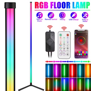 โคมไฟ LED RGB ขนาด 90 ซม. 120 ซม. 150 ซม. สีสันสดใส สําหรับตกแต่งห้องนั่งเล่น