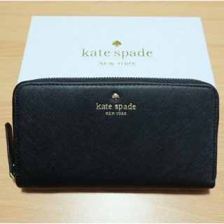  New color!! กระเป๋าสตางค์ใบยาวยี่ห้อ KATE SPADE