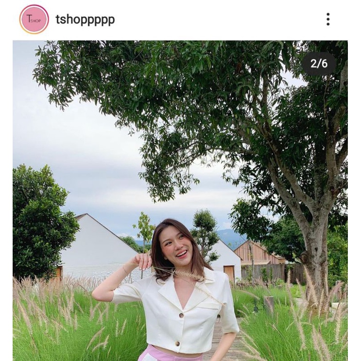 เสื้อครอปblazer ไอจี Tshopppp