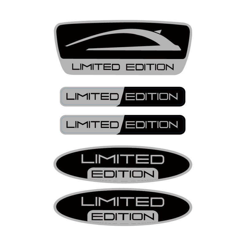 3D Epoxy Resin Sticker For Motorcycle Limited Edition สติ๊กเกอร์โลโก้สัญลักษณ์