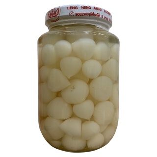 กระเทียมโทนดอง Seasoning Pickled Garlic (Single Head)ตรางาช้างคู่