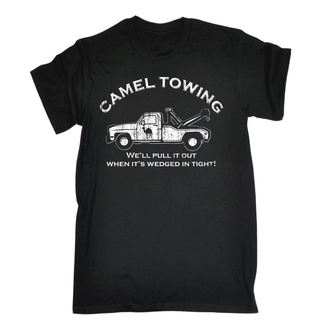 Tmgts1 {พร้อมส่ง เสื้อยืดแขนสั้น พิมพ์ลาย Camel Towing Rude Offensive Naughty Explicit พลัสไซซ์ ของขวัญวันเกิด สําหรับผู