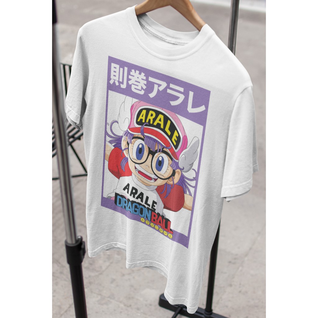 คอตต้อนคอกลมเสื้อยืด Unisex รุ่น อาราเล่ Arale Edition T-Shirt ดราก้อนบอล (Dragon Ball Collection) แบรนด์ Khepri 100%cot