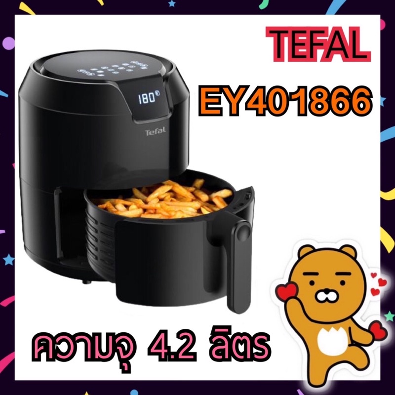 Tefal EY 4018 Easy 4.2L Air Fryer Black