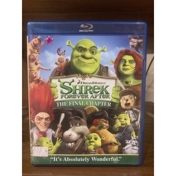 Blu-ray มือสอง แท้ เรื่อง Shrek Forever After The Final Chapter เสียงไทย บรรยายไทย