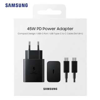 45W PD Power Adapter สำหรับSamsung Galaxy S22+, S22 Ultra