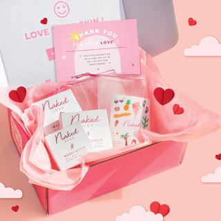 สบู่สครับลดสิวของแมทใช้ได้ทุกวัน ทั้งผิวหน้า-ผิวกาย Naked Skin Gift Box Love