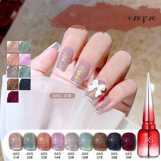 【AG】15ml Nail Polish High Pigmented Excellent Saturation No Stimulation Varnishes Hybrid Manicure Nails Art Base Top Coat for Salon