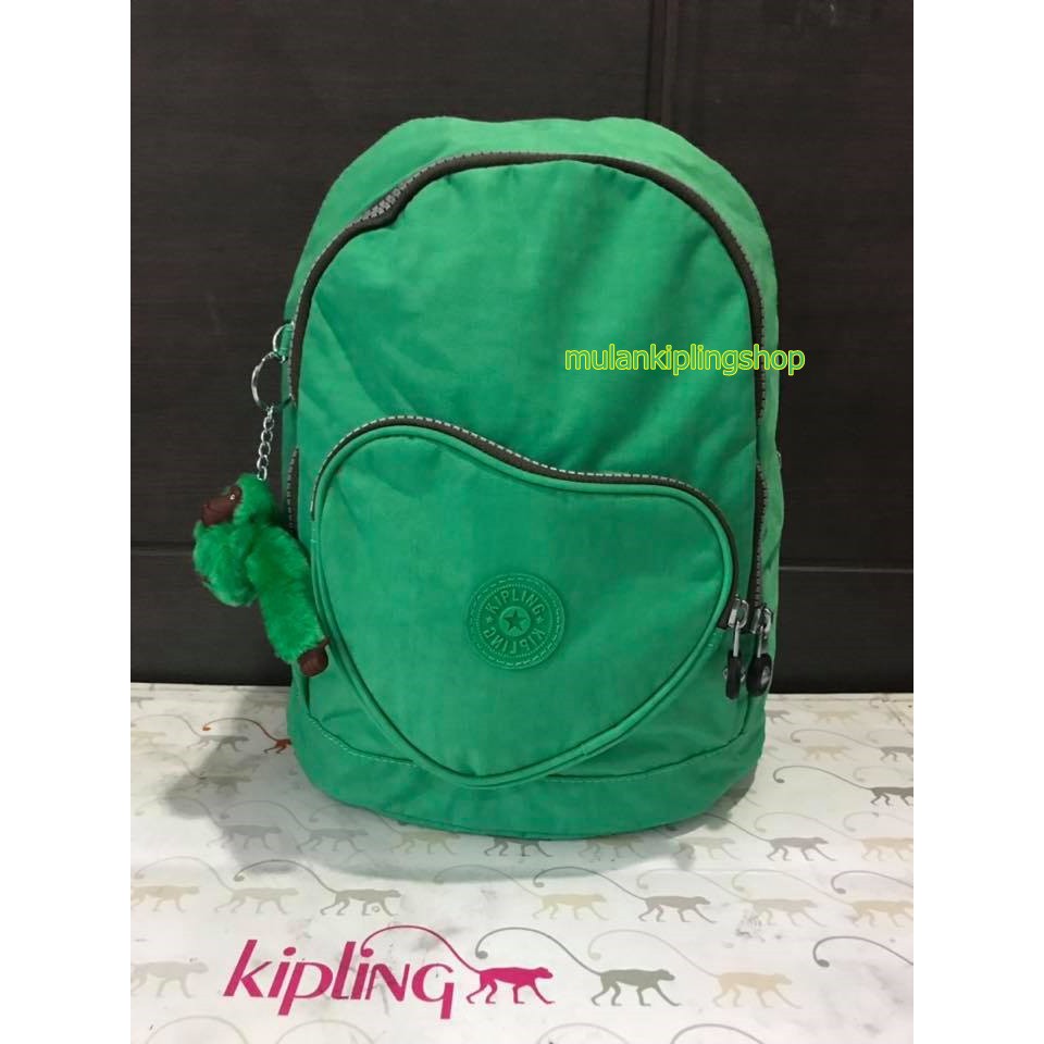 ส่งฟรีEMS  Kipling Heart Backpack - Mojito Green