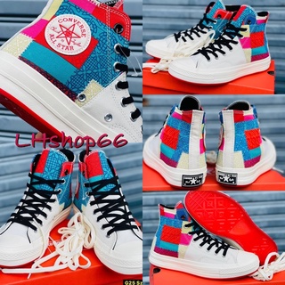 💢รองเท้าผ้าใบ Converes Chinese New Year patchwork Chuck 70 Hi sneaker สินค้าพร้อมกลอ่ง