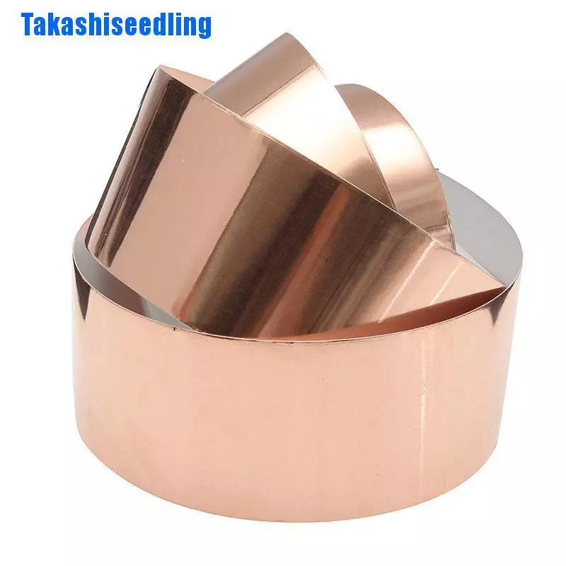 Takashiseedling เทปฟอยล์ทองแดง 50 มม. X 3 ม.