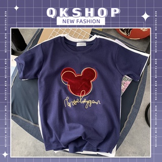 QKshop เสื้อยืดดดดเก๋ๆมาแล้วจ้าาา เสื้อโอเว่อร์แต่งสกรีนลายการ์ตูนน่ารักๆ 🐵😍 สาวๆสวยๆต้องรีบมาตำ🎉 ไอเทมเด็ดที่ต้องโด๊นนท