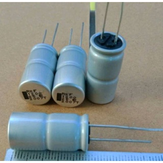 CAPACITOR 1200UF 25V ELNA สีเงิน ขนาด 13x25mm แท้-ใหม่ ค่าความจุเต็ม