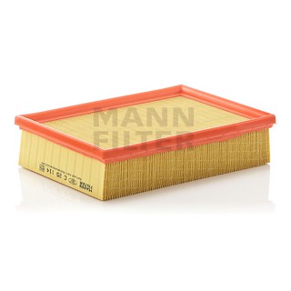 MANN FILTER ไส้กรองอากาศ BMW (เครื่อง M50 M52 M54) E36 E46 E39 E38 F25 E83 E85 / OEM No. 13721730449