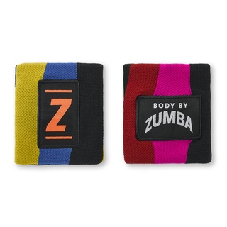 Body By Zumba Wristbands 2PK (ผ้ารัดข้อมือออกกำลังกายซุมบ้า)