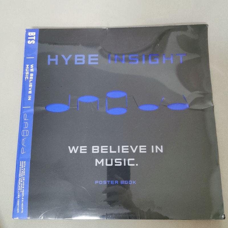 หนังสือโปสเตอร์ BTS HYBE INSIGHT