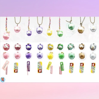 ✅9ชิ้น jingle bell daruma Hello Kitty Souvenir mobile keychains from Japan Sanrio🇯🇵พวงกุญแจ คิตตี้ จากญี่ปุ่น ซานริโอ้