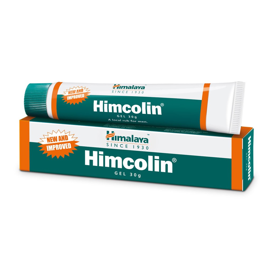 Himalaya Himcolin Gel 30g. เจลนวดน้องชายสำหรับสุภาพบุรุษ