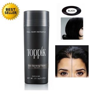 [พร้อมส่งKerry]🔥ผงไฟเบอร์เพิ่มผมหนา Toppik Hair Building Fiber ปิดผมบาง หัวล้าน ผมบาง ขนาด 27.5 กรัม