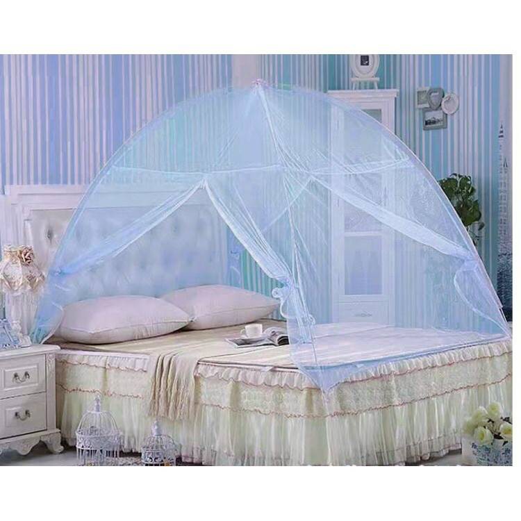 พร้อมส่ง 5111-5134 มุ้งเต้นท์ 3,5,6 ฟุต 2ประตู ดีไซส์สวย มุ้งกันยุง กันแมลงมุ้งสปริง มุ้งเต็นท์ กางอัตโนมัติ