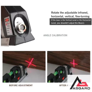 เครื่องวัด ระดับน้ำเลเซอร์ Fixit Laser Level Pro 3 พร้อมตลับเมตร AMAZZ