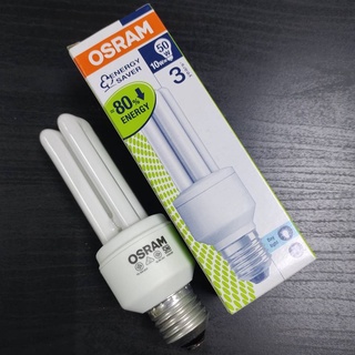 หลอดไฟ OSRAM Dulux Value 🚨 แพ็ค 2 ชิ้น 🚨 : 10W ขั้ว E27 แสง Daylight 865 หลอดประหยัดไฟ