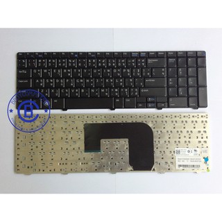 DELL Keyboard คีย์บอร์ด DELL Vostro V3700 DP/N: 07WGHD 7WGHD, NSK-DPA01, 9Z.N3E82.AAX ไทย อังกฤษ