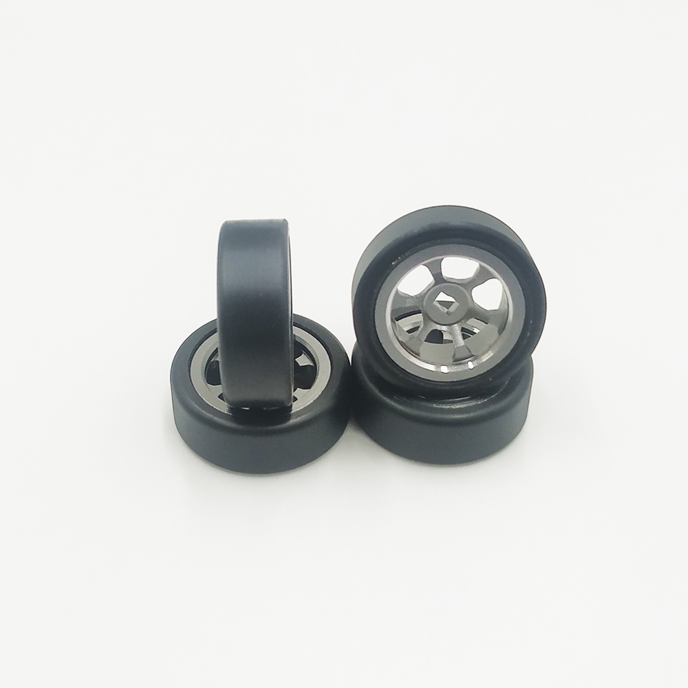 ล้อแม็ก 5 ซี่ 4 ชิ้น สําหรับโมเดลรถบังคับ 1/28 Wltoys K969 K989 P929 drift rally bigfoot kyosho mini