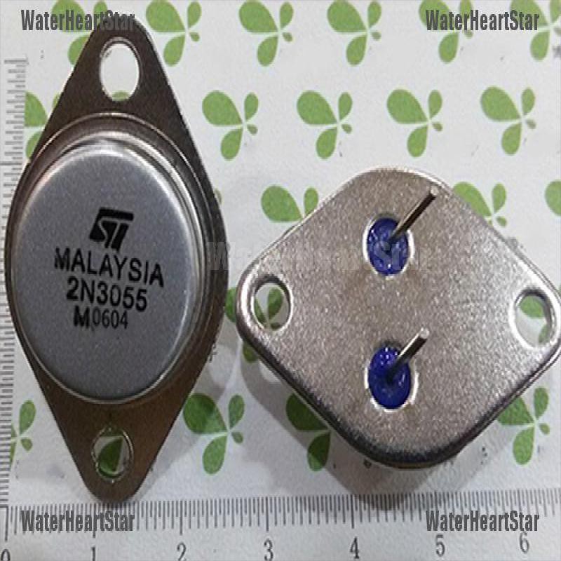 Waterheartstar 2 n 3055-3 npn af ทรานซิสเตอร์แผ่นเสียง 15a 1 ชิ้น