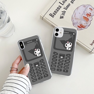 Kuromi mobile phone model เคสไอโฟน 14pro 8พลัส 7 8 Plus Se2020 เคส iPhone 11 12 13 promax case X Xr Xsmax cartoon cover