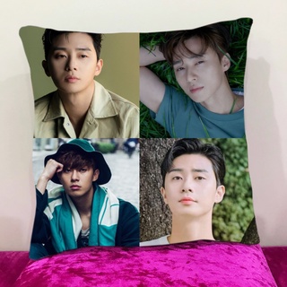 หมอนอิงสั่งทำ ใส่ได้4รูป หมอนอิงขนนุ่ม หมอนอิงโซฟา หมอนอิงในรถ หมอนอิง Cushions พัคซอจุน Park Seo Joon