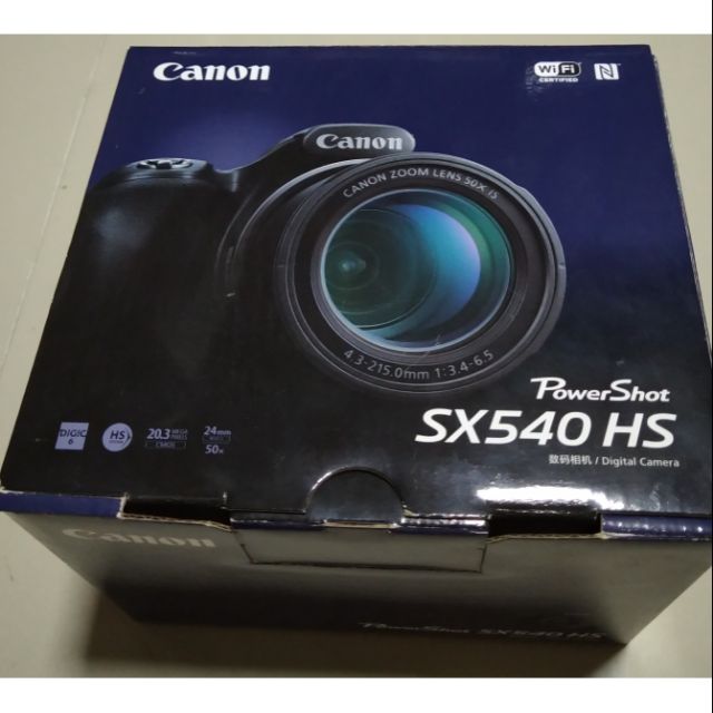กล้อง Canon Powershot SX540 HS กล้องคอมแพ็คซูม 50 เท่า สภาพดี แถมแบตสำรอง และ SD Card 2 อัน