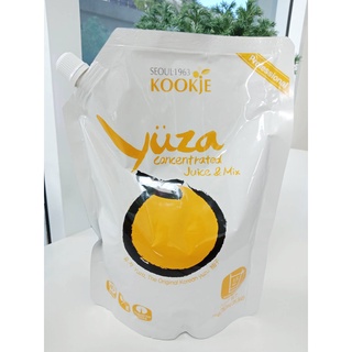 **ล็อตใหม่ ของแท้นำเข้าจากเกาหลี**น้ำส้มยูสุเข้มข้น Kookje Yuzu Juice &amp; Mix 1 kg.