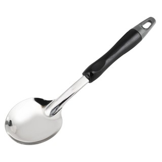 เครื่องครัว ของใช้ในครัว ทัพพีสเตนเลสเล็ก SEAGULL ด้ามดำLADLE SEAGULL STAINLESS STEEL BLACK