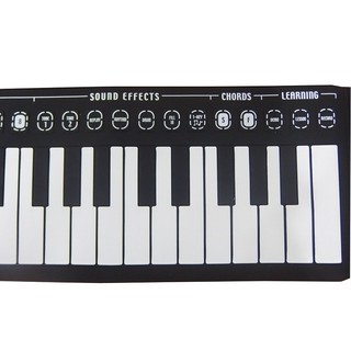 คีย์บอร์ดแผ่นซิลิโคนไฟฟ้า 49keys PORTABLE PIANO เปียโนพกพา เปียโนพับได้ เปียโนดิจิตอล ใส่ถ่านไฟฉายหรือไฟบ้านพับเก็บได้